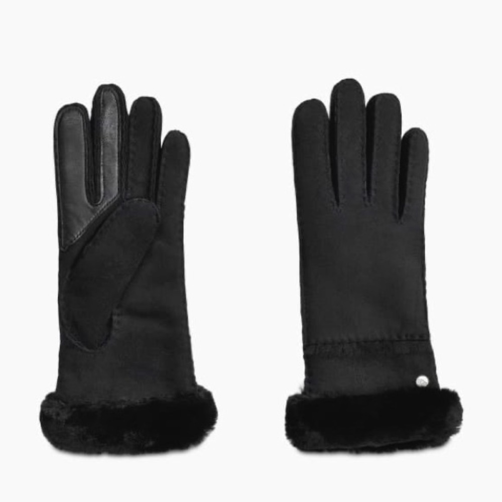 Ugg Black Seamed Touchscreen Compatible Genuine S… - image 2